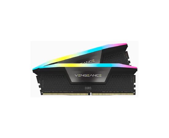 Модуль пам'яті для комп'ютера DDR5 32GB (2x16GB) 6000 MHz Vengeance RGB Black Corsair (CMH32GX5M2D6000C36), зображення 2 Модуль пам'яті для комп'ютера DDR5 32GB (2x16GB) 6000 MHz Vengeance RGB Black Corsair (CMH32GX5M2D6000C36), зображення 2