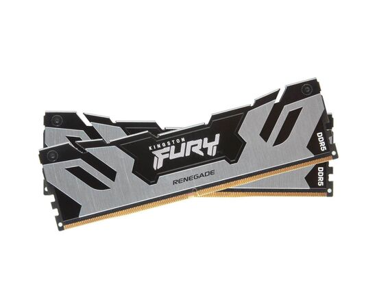 Модуль памяти для компьютера DDR5 64GB (2x32GB) 6000 MHz Renegade Silver XMP Kingston Fury (ex.HyperX) (KF560C32RSK2-64), изображение 3 Модуль памяти для компьютера DDR5 64GB (2x32GB) 6000 MHz Renegade Silver XMP Kingston Fury (ex.HyperX) (KF560C32RSK2-64), изображение 3