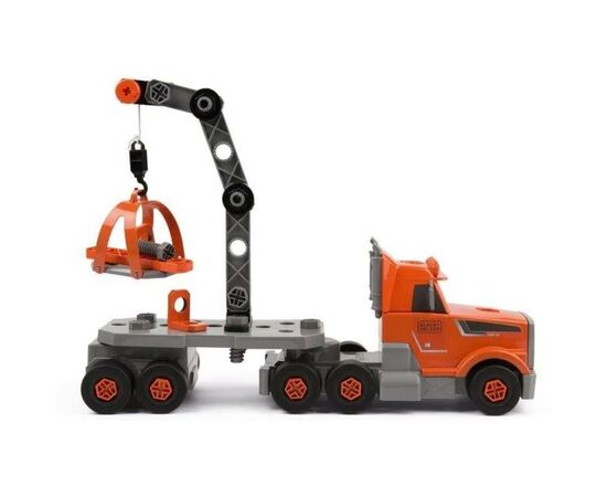 Игровой набор Smoby Блэк & Деккер. Грузовик с ин., Кейсом, краном и акс (360175), изображение 3 Игровой набор Smoby Блэк & Деккер. Грузовик с ин., Кейсом, краном и акс (360175), изображение 3