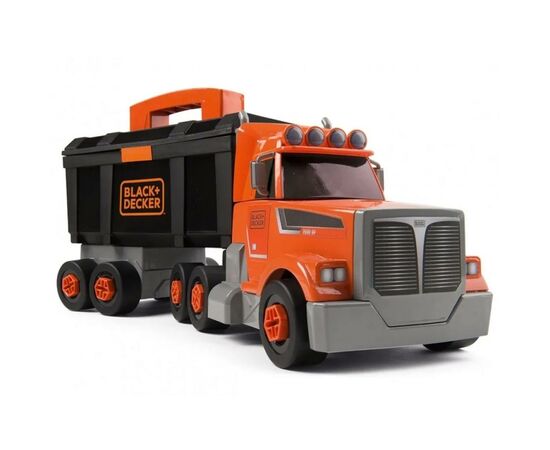Игровой набор Smoby Блэк & Деккер. Грузовик с ин., Кейсом, краном и акс (360175)
