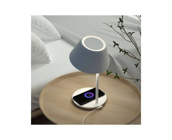 Настольная лампа Yeelight настольный Staria Bedside Lamp Pro Wireless Charging 20W 2700-6000K (YLCT03YL/YLCT032EU), изображение 2 Настольная лампа Yeelight настольный Staria Bedside Lamp Pro Wireless Charging 20W 2700-6000K (YLCT03YL/YLCT032EU), изображение 2
