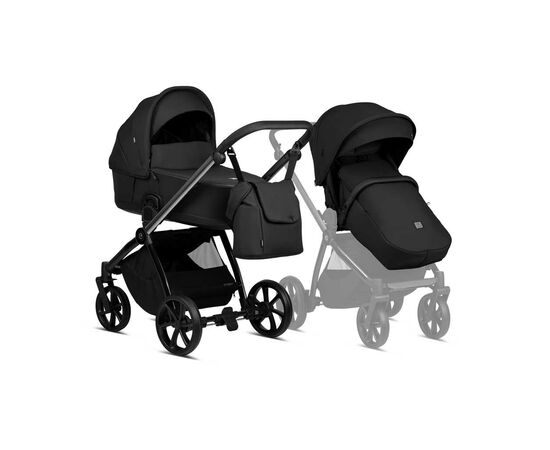 Коляска TUTIS 2 в 1 Mio plus Thermo Black Edition Obsidian (1352060)