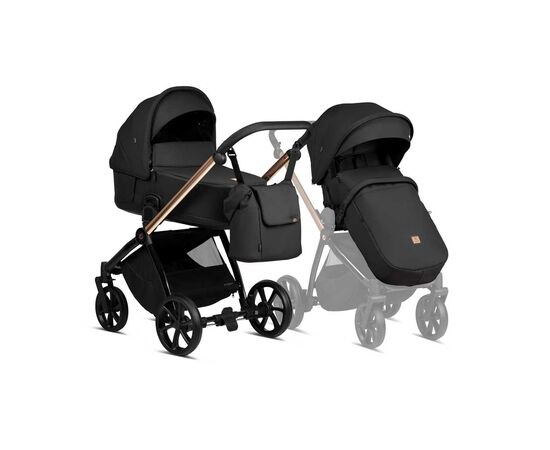 Коляска TUTIS 2 в 1 Mio plus Thermo Black Edition Rose Gold (1352292)