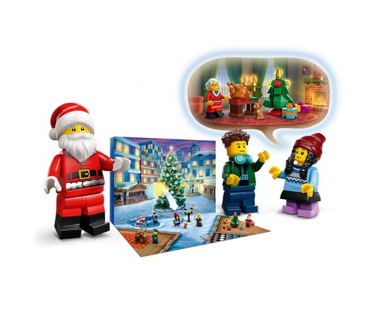 Конструктор LEGO City Occasions Новогодний календарь на 2023 год 258 деталей (60381), изображение 4 Конструктор LEGO City Occasions Новогодний календарь на 2023 год 258 деталей (60381), изображение 4