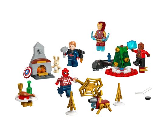 Конструктор LEGO Marvel Новорічний календар Месники 243 деталі (76267)