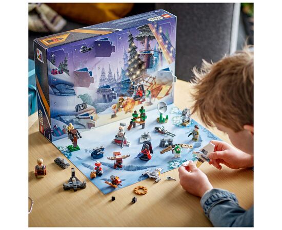 Конструктор LEGO Star Wars Новогодний календарь на 2023 год 320 деталей (75366), изображение 4