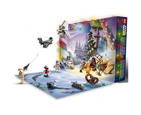 Конструктор LEGO Star Wars Новогодний календарь на 2023 год 320 деталей (75366), изображение 7