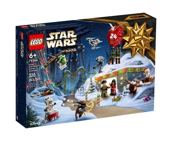 Конструктор LEGO Star Wars Новогодний календарь на 2023 год 320 деталей (75366)