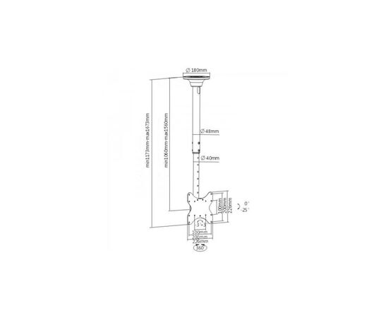 Кронштейн ITech Celb-52L, изображение 2 Кронштейн ITech Celb-52L, изображение 2