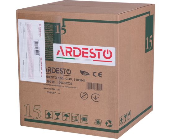 Бойлер Ardesto EWH-15OMWMI, изображение 12 Бойлер Ardesto EWH-15OMWMI, изображение 12