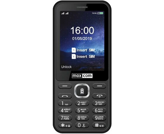 Мобільний телефон Maxcom MM814 Black