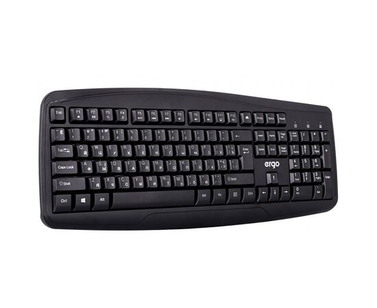 Клавіатура Ergo K-240 USB Black (K-240USB), зображення 2 Клавіатура Ergo K-240 USB Black (K-240USB), зображення 2