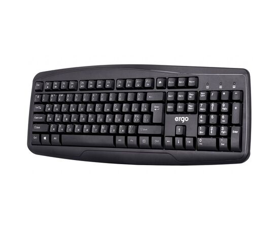 Клавіатура Ergo K-240 USB Black (K-240USB), зображення 3 Клавіатура Ergo K-240 USB Black (K-240USB), зображення 3