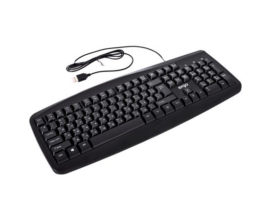 Клавіатура Ergo K-240 USB Black (K-240USB), зображення 6 Клавіатура Ergo K-240 USB Black (K-240USB), зображення 6