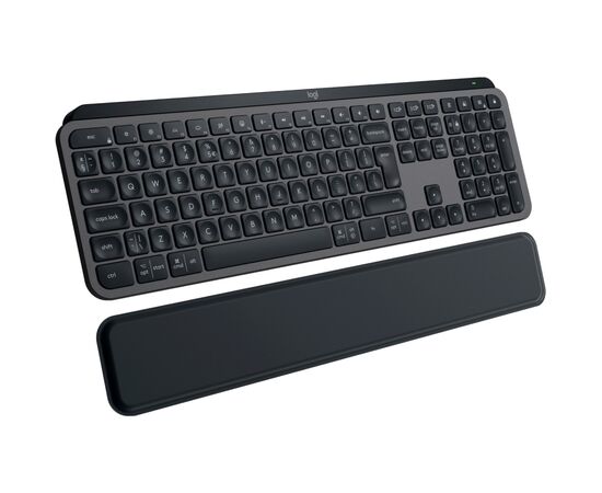 Клавіатура Logitech MX Keys S Plus Palmrest Wireless UA Graphite (920-011589)