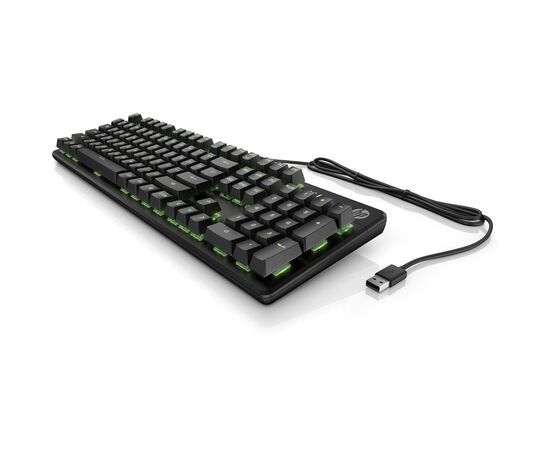 Клавиатура HP Pavilion Gaming 550 RGB 104key Red Hybrid USB Black (9LY71AA), изображение 2 Клавиатура HP Pavilion Gaming 550 RGB 104key Red Hybrid USB Black (9LY71AA), изображение 2