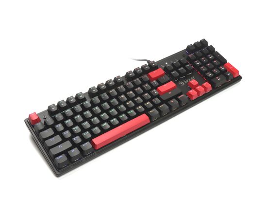 Клавіатура A4Tech Bloody S510R RGB BLMS Switch Red USB Black (Bloody S510R Fire Black), зображення 2 Клавіатура A4Tech Bloody S510R RGB BLMS Switch Red USB Black (Bloody S510R Fire Black), зображення 2