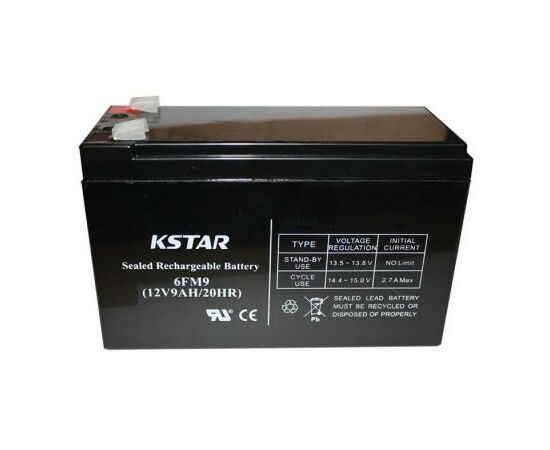 Батарея к ИБП Kstar 12В 9 Ач (6-FM-9)