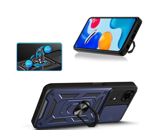 Чехол для моб. телефона BeCover Military Xiaomi Redmi Note 11 Pro / 11 Pro Plus Blue (707422), изображение 4 Чехол для моб. телефона BeCover Military Xiaomi Redmi Note 11 Pro / 11 Pro Plus Blue (707422), изображение 4