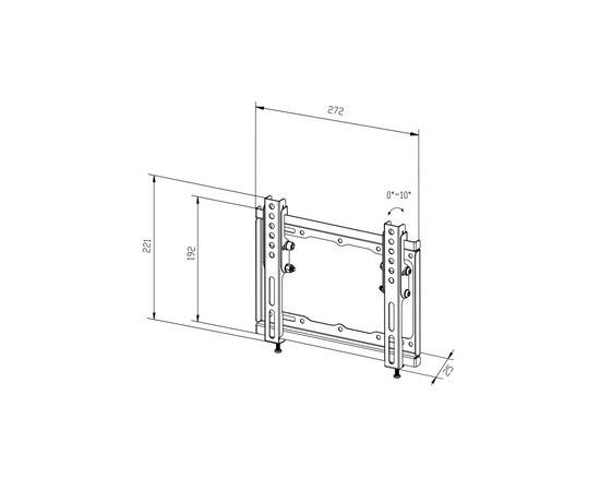 Кронштейн ITech PL2T, изображение 2 Кронштейн ITech PL2T, изображение 2