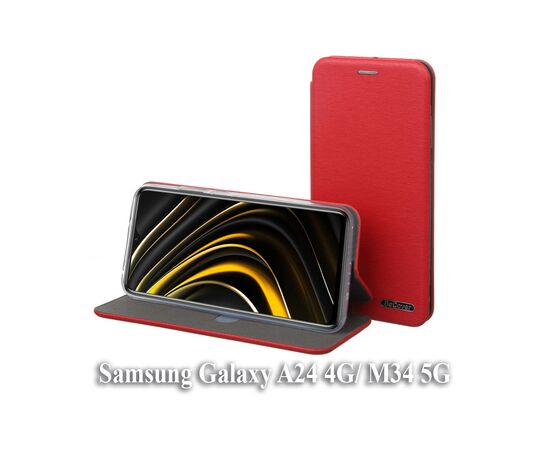 Чохол до мобільного телефона BeCover Exclusive Samsung A24 4G SM-A245/M34 5G SM-M346 Burgundy Red (709785)