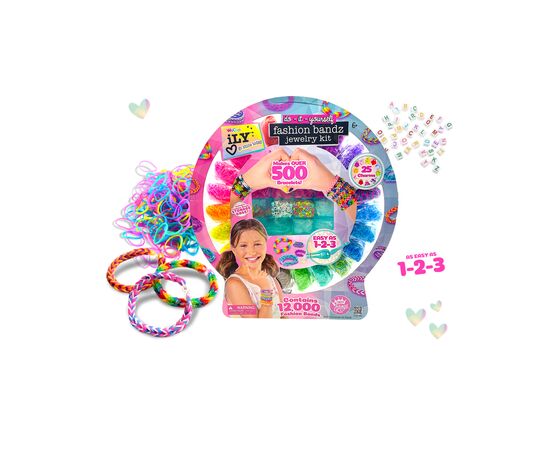 Набор для творчества WeCool iLY Fashion LOOM Виготовлення браслетів (112506), изображение 3 Набор для творчества WeCool iLY Fashion LOOM Виготовлення браслетів (112506), изображение 3