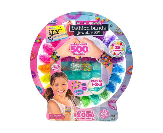 Набор для творчества WeCool iLY Fashion LOOM Виготовлення браслетів (112506)