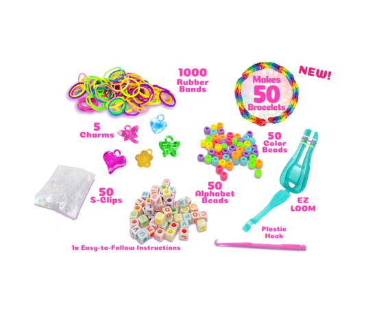 Набор для творчества WeCool iLY Fashion LOOM Виготовлення браслетів (112353-1), изображение 2 Набор для творчества WeCool iLY Fashion LOOM Виготовлення браслетів (112353-1), изображение 2