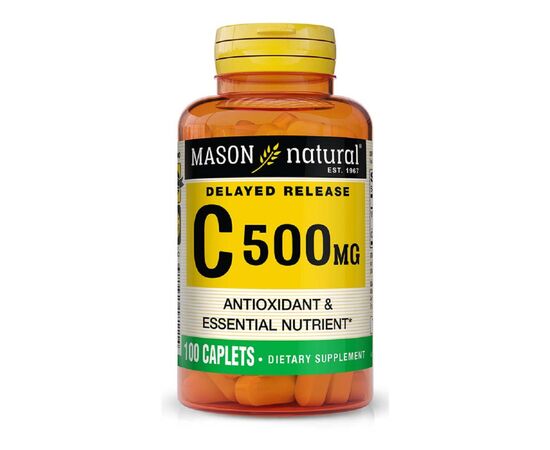 Вітамін Mason Natural Вітамін C повільного вивільнення 500мг, Vitamin C Delayed Re (MAV18111)