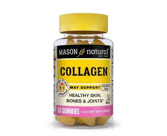 Витаминно-минеральный комплекс Mason Natural Коллаген, Collagen, 60 жевательных конфет (MAV-17855)