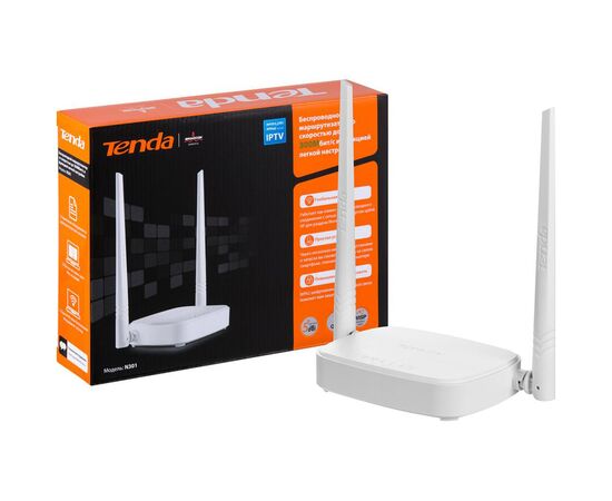 Маршрутизатор Tenda N301 V6, зображення 4 Маршрутизатор Tenda N301 V6, зображення 4