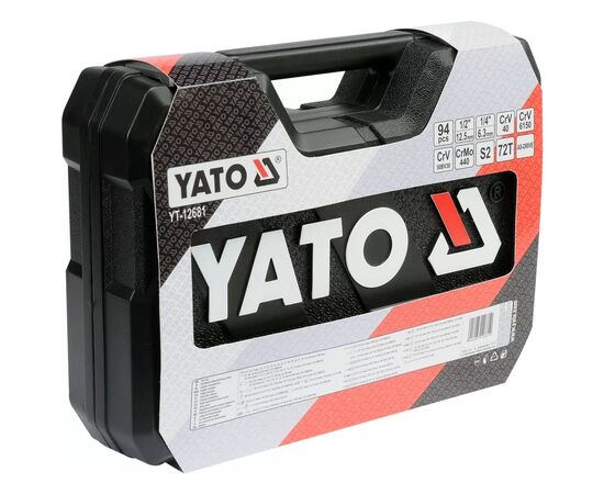 Набор инструментов Yato YT-12681, изображение 4 Набор инструментов Yato YT-12681, изображение 4