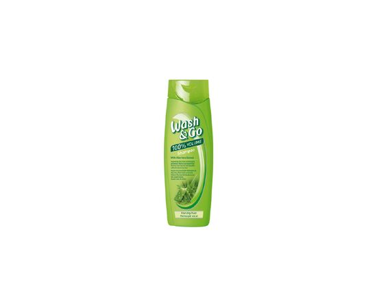Шампунь Wash&Go Для сухого волосся з екстрактом алое вера 360 мл (8008970056746)
