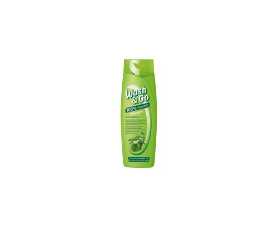 Шампунь Wash&Go З екстрактом кропиви для ламкого волосся 360 мл (8008970056838)