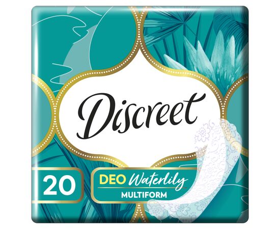 Ежедневные прокладки Discreet Deo Water Lily 20 шт. (4015400107835)