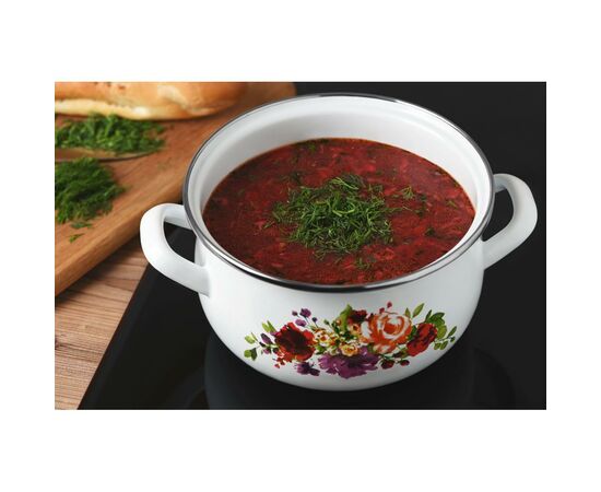 Кастрюля Ardesto Magic Flowers с крышкой 3,5 л (AR0135), изображение 5 Кастрюля Ardesto Magic Flowers с крышкой 3,5 л (AR0135), изображение 5