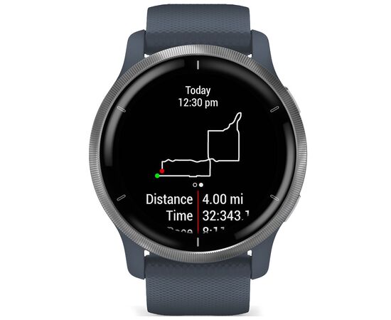 Смарт-часы Garmin Venu 2, GPS, Wi-Fi, Blue Granite + Passivated (010-02430-10), изображение 7 Смарт-часы Garmin Venu 2, GPS, Wi-Fi, Blue Granite + Passivated (010-02430-10), изображение 7