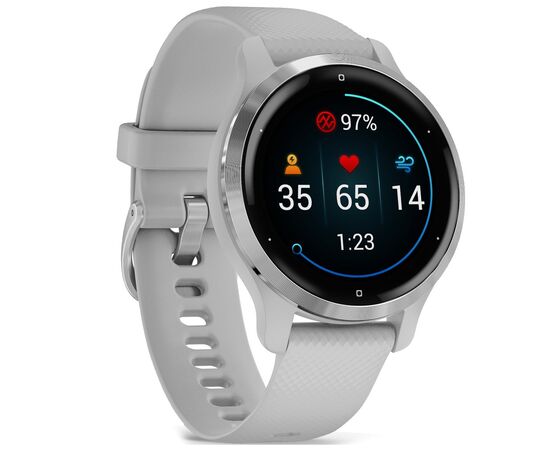 Смарт-часы Garmin Venu 2S, Mist Grey + Passivated (010-02429-12), изображение 3 Смарт-часы Garmin Venu 2S, Mist Grey + Passivated (010-02429-12), изображение 3