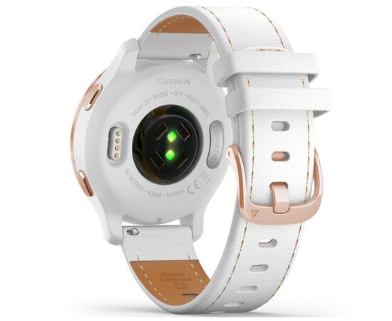 Смарт-часы Garmin Venu 2S, Rose Gold + White, Leather (010-02429-23), изображение 5