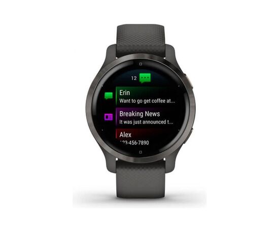 Смарт-часы Garmin Venu 2S, Grey + Slate (010-02429-10), изображение 2 Смарт-часы Garmin Venu 2S, Grey + Slate (010-02429-10), изображение 2