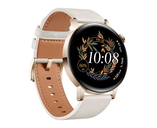 Смарт-часы Huawei Watch GT3 42mm Frosty White (55027150), изображение 2 Смарт-часы Huawei Watch GT3 42mm Frosty White (55027150), изображение 2