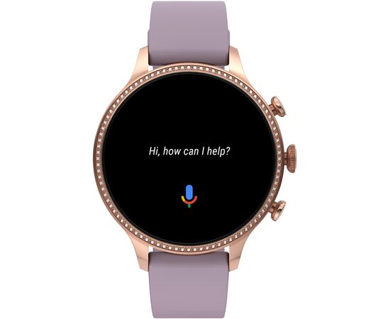 Смарт-часы Fossil Gen 6 Purple Silicone (FTW6080), изображение 5 Смарт-часы Fossil Gen 6 Purple Silicone (FTW6080), изображение 5