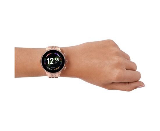 Смарт-часы Fossil Gen 6 Rose Gold-Tone Stainless Steel (FTW6077), изображение 10 Смарт-часы Fossil Gen 6 Rose Gold-Tone Stainless Steel (FTW6077), изображение 10