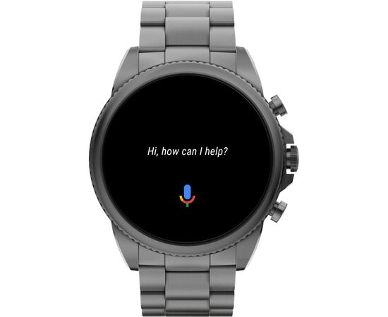 Смарт-часы Fossil Gen 6 Smoke Stainless Steel (FTW4059), изображение 5 Смарт-часы Fossil Gen 6 Smoke Stainless Steel (FTW4059), изображение 5