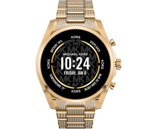 Смарт-часы Michael Kors GEN 6 BRADSHAW Gold-Tone Stainless Steel (MKT5136), изображение 5 Смарт-часы Michael Kors GEN 6 BRADSHAW Gold-Tone Stainless Steel (MKT5136), изображение 5