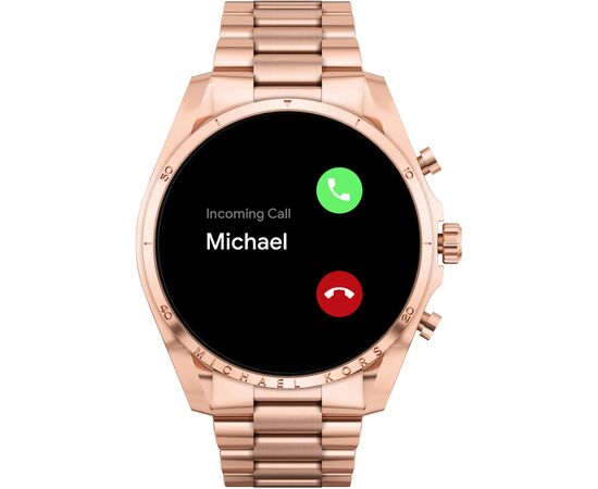Смарт-часы Michael Kors GEN 6 BRADSHAW Rose Gold-Tone Stainless Steel (MKT5133), изображение 5 Смарт-часы Michael Kors GEN 6 BRADSHAW Rose Gold-Tone Stainless Steel (MKT5133), изображение 5
