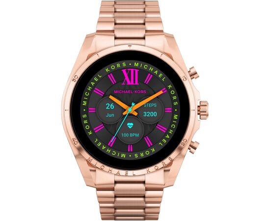 Смарт-часы Michael Kors GEN 6 BRADSHAW Rose Gold-Tone Stainless Steel (MKT5133)
