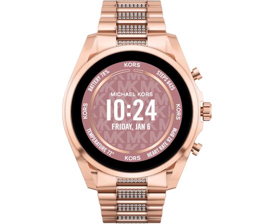 Смарт-годинник Michael Kors Gen 6 Rose Gold-Tone Stainless Steel (MKT5135), зображення 5 Смарт-годинник Michael Kors Gen 6 Rose Gold-Tone Stainless Steel (MKT5135), зображення 5