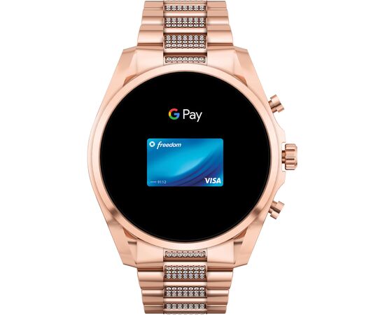 Смарт-годинник Michael Kors Gen 6 Rose Gold-Tone Stainless Steel (MKT5135), зображення 6 Смарт-годинник Michael Kors Gen 6 Rose Gold-Tone Stainless Steel (MKT5135), зображення 6