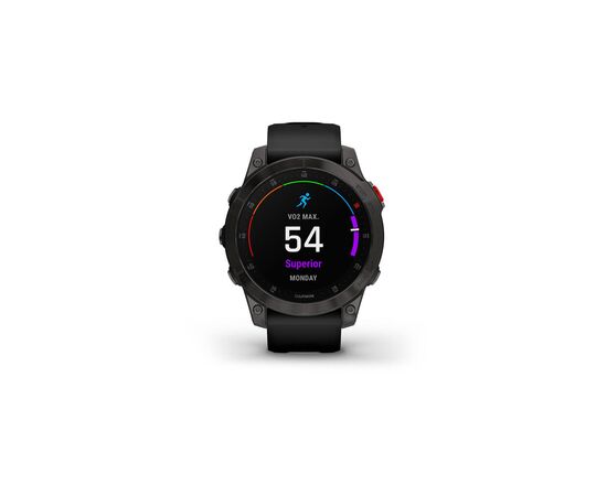 Смарт-часы Garmin EPIX gen 2, Sapphire, Gray Titanium, GPS (010-02582-11), изображение 6 Смарт-часы Garmin EPIX gen 2, Sapphire, Gray Titanium, GPS (010-02582-11), изображение 6